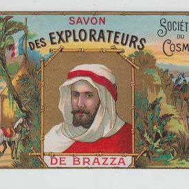 Ancienne étiquette de savon