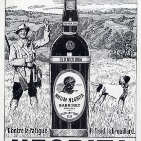 Rhum negrita publicité originale année 30