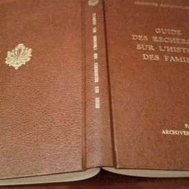 Guide des recherches sur l'histoire des familles de gildas bernard 