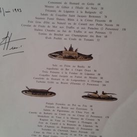 Taillevent restaurant paris ancienne carte des vins  entremets et douceur 