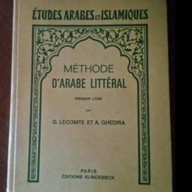  méthode d'arabe littéral.premier livre.