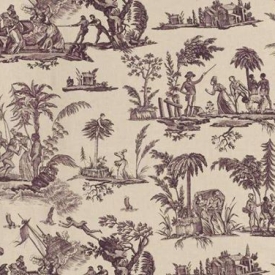 Toile de jouy paul et virginie