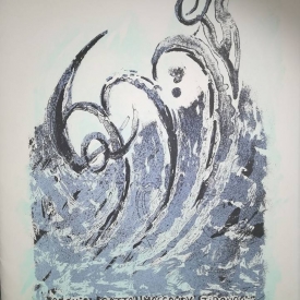 La mer, livre de bibliophilie en collaboration avec louis-marie catta, adonis et hassan massoudy