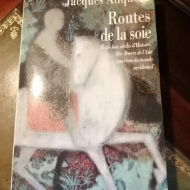 Les routes de la soie vingt-deux siècles d'histoire / des déserts de l'asie au rives du monde occidental  jacques anquetil