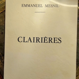 Clairières emmanuel mesnil 