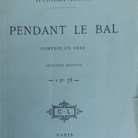 Pendant le bal edouard pailleron