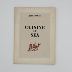 Cuisine at sea -la cuisine en mer - jean marie -1948