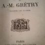 GrÉtry a.m. voyages,études et travaux