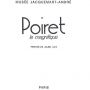 Poiret le magnifique. catalogue d'exposition musée jacquemart-andré