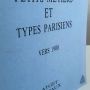 Petits métiers et types parisiens-atget, géniaux, vert