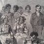 Madagascar gravure ancienne vers 1860