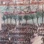 Colonies françaises.-sénégal- saint-louis gravure fin 19ème coloriée à la main