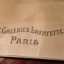 Ancien sous-main publicitaire des galeries lafayette décor art nouveau