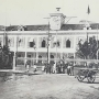 Maurice (ile) :mauritius  port-louis carte postale de l'hotel de ville de port-louis animé