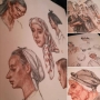 Ceux du languedoc. types et costumes. dessins originaux de paul sibra. paris 1946  horizons de france.